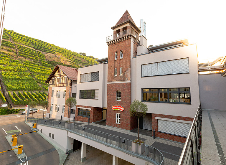 The main location of the Hengstenberg company in Esslingen.
