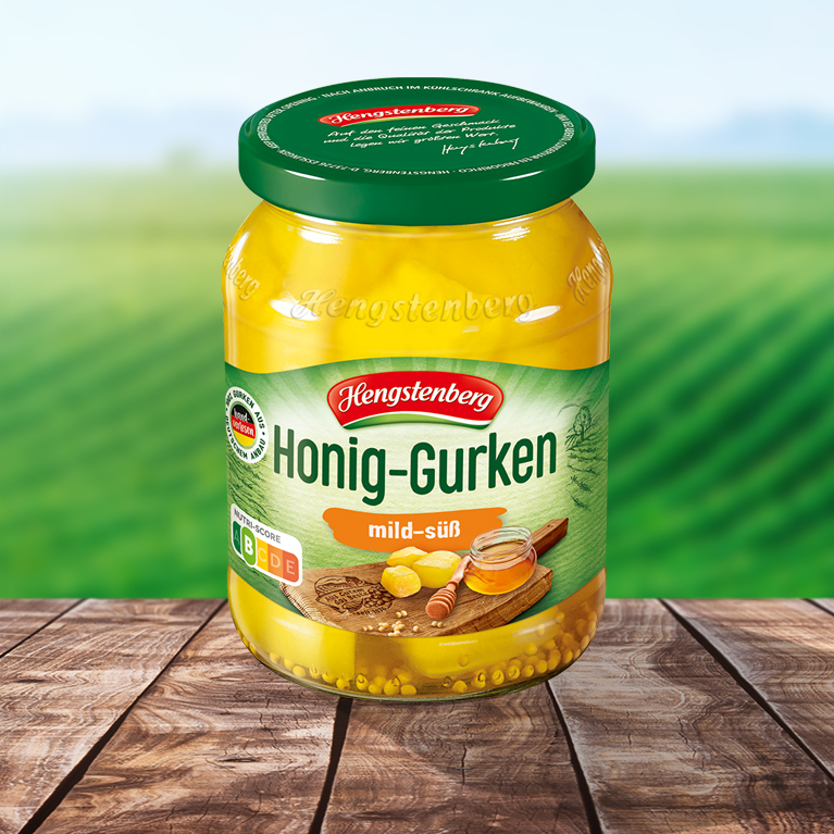 Honey Gherkins