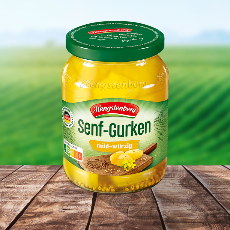 Mustard Gherkins