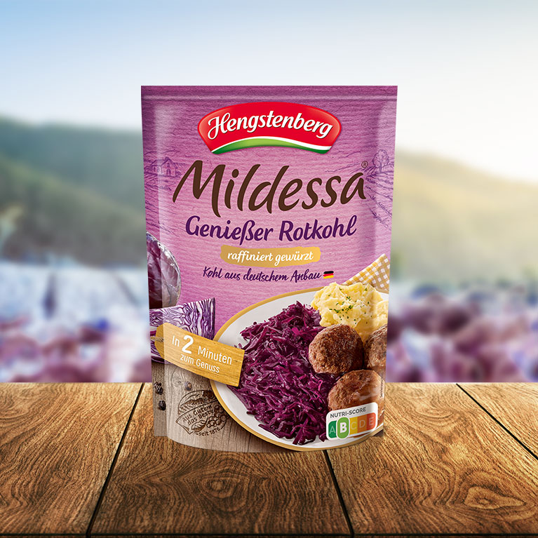 Mildessa Red Cabbage Finely Seasoned