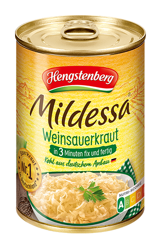 Mildessa Wine Sauerkraut 3 minutes ready-to-serve