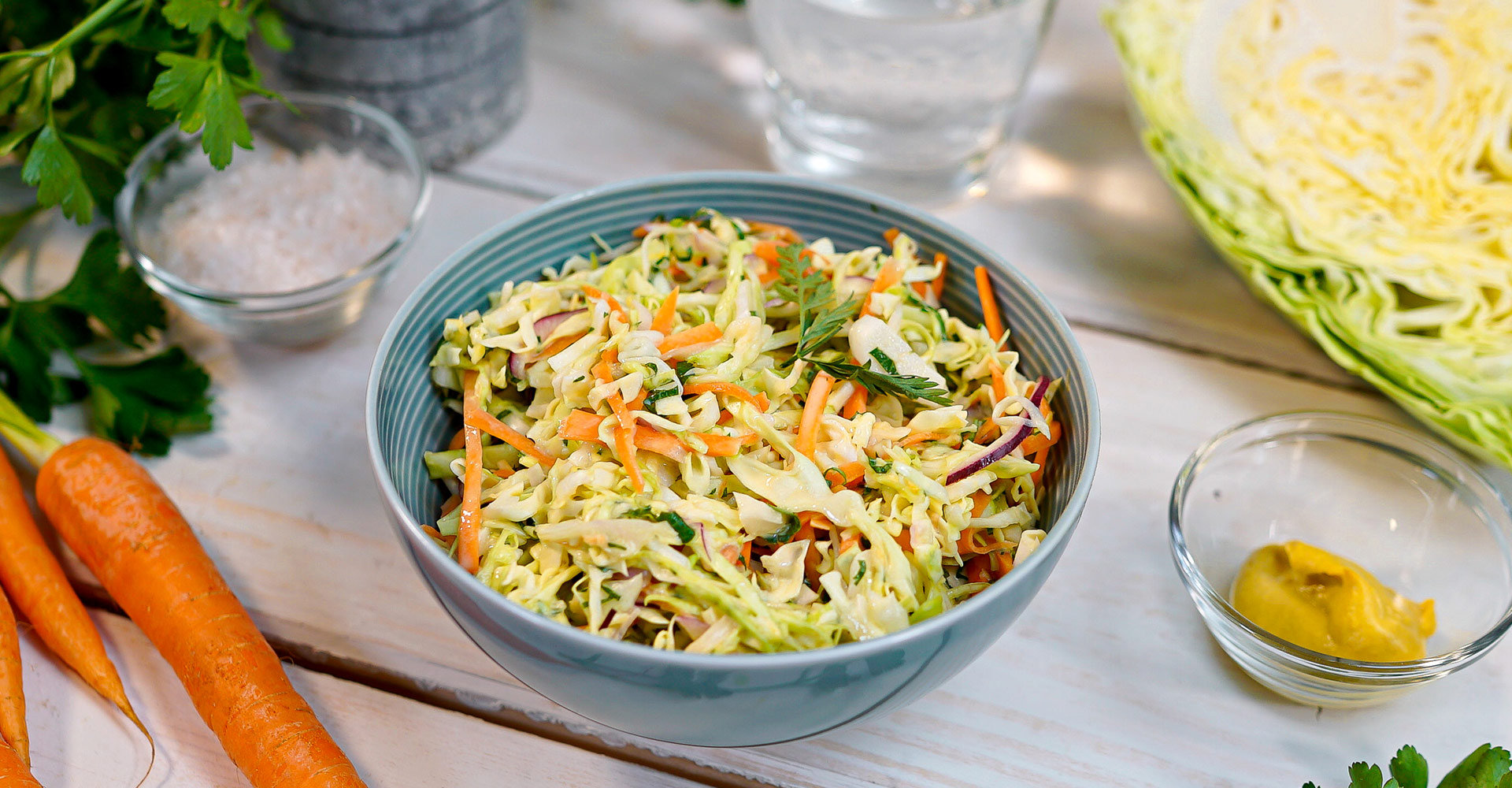 Coleslaw salad